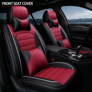 Fundas Asientos Coche Negras y Rojas