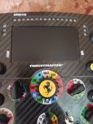 Volante F1 Thrustmáster  Por170 solo venta en mano