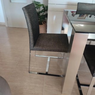 Mesa comedor extensible + 6 sillas