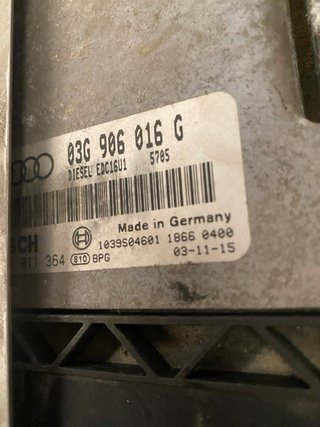 Despiece Audi A3 2.0 TDI BKD