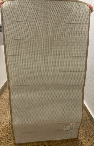 Alfombra Beige 60x110cm