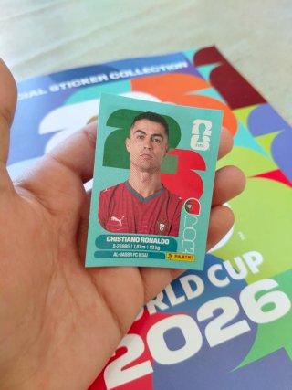 Cromo Cristiano Ronaldo Mundial 2026