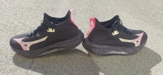 Mizuno Neo Vista Zapatillas Running Negras Rosas