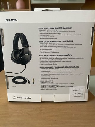 Auriculares Audio-Technica ATH-M20x Negros