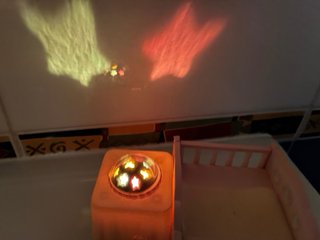 Sylvanian families set habitación bebé luz noche!!
