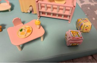Sylvanian families set habitación bebé luz noche!!