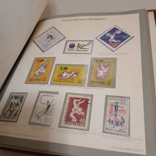 Album Francobolli Vintage