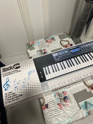 Piano eléctrico RockJam 61 teclas