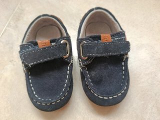 Zapatos náuticos bebé azul marino