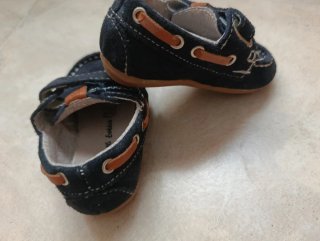 Zapatos náuticos bebé azul marino