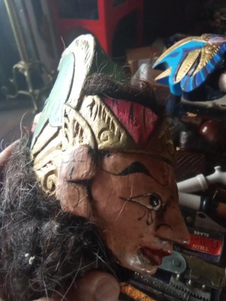 Lote Cabezas Wayang Golek