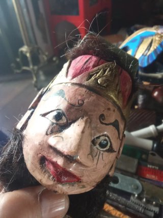 Lote Cabezas Wayang Golek