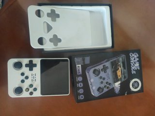 Consola Portátil R36S Gris/Blanco
