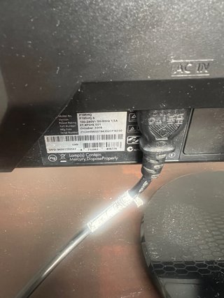 Monitor Acer 19 pollici (P195HQ) + cavi inclusi