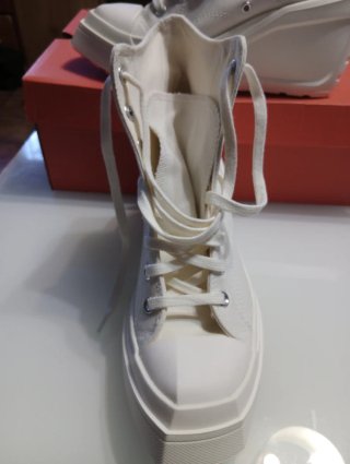 Botas Converse Chuck Taylor Cuña Beige