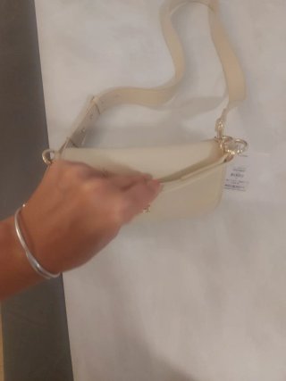 Borsa a tracolla Tommy Hilfiger beige