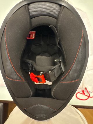 Casco Givi Infantil Blanco y Verde + Funda