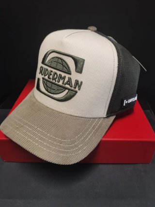 Gorra Capslab Superman Beige/Blanco Talla única