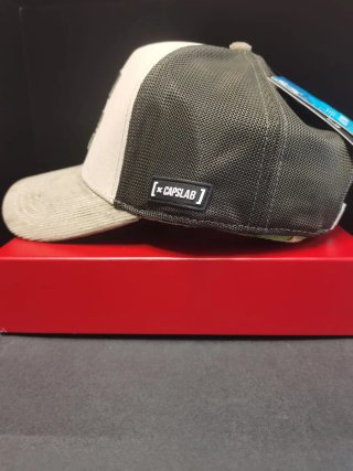 Gorra Capslab Superman Beige/Blanco Talla única