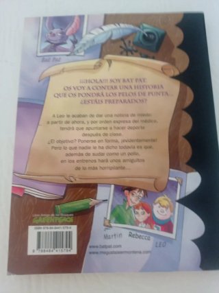 3 libros de Bat Pat