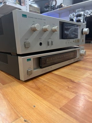 Amplificador Sansui A-505 y Sintonizador AM/FM