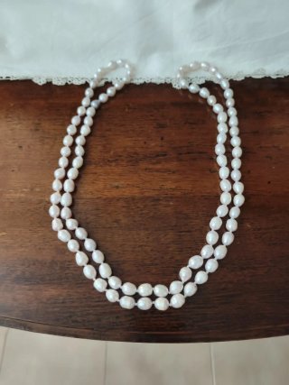 Collana perle barocche acqua dolce