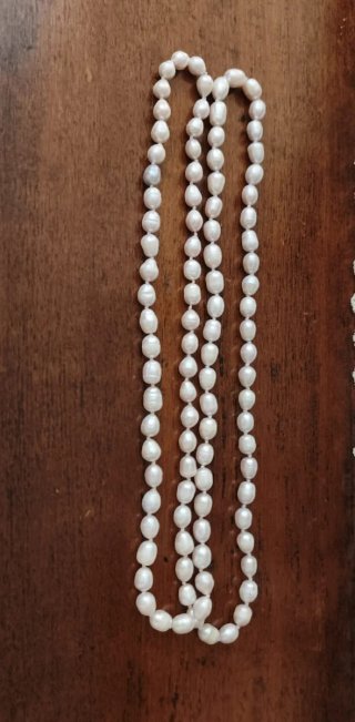 Collana perle barocche acqua dolce