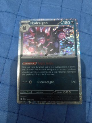 Carta Pokemon Hydreigon Fase 2 180 PS