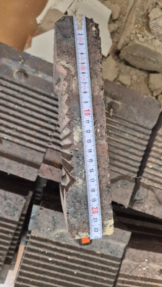 36 Ladrillos refractarios para chimenea o barbacoa