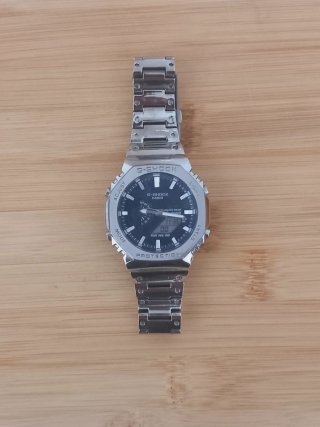 Reloj G-SHOCK Plata y Negro