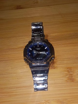 Reloj G-SHOCK Plata y Negro