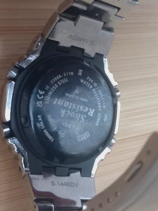 Reloj G-SHOCK Plata y Negro