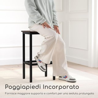 Set da pranzo 3 pezzi con tavolo industriale alto