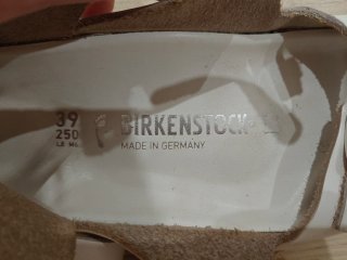 Sandalias Birkenstock Blancas Tiras Ajustables