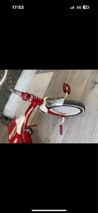 Triciclo Rojo Clásico