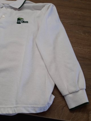 Polo manga larga Colegio Los Olivos Talla M