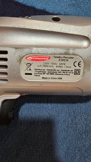 Taladro Percutor Technipro 500W