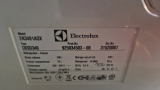 Frigorífico Combi Electrolux No Frost