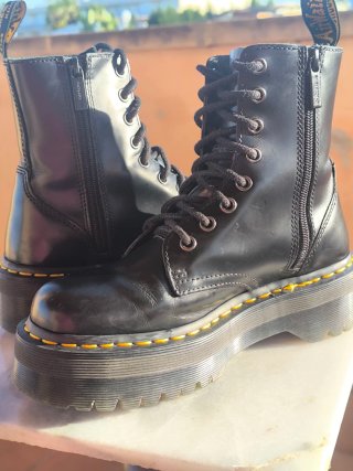 Botas Dr Martens con plataforma y zip n° 37