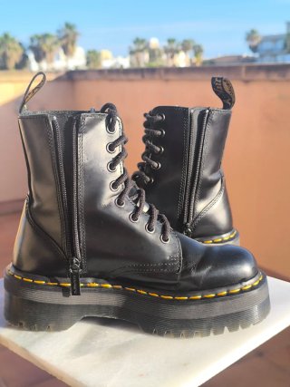 Botas Dr Martens con plataforma y zip n° 37