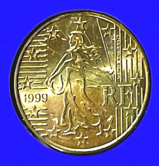20 céntimos Francia 1999 SC