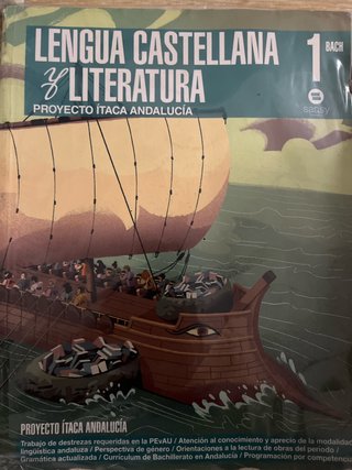 Lengua castellana y literatura, 1 BACH.