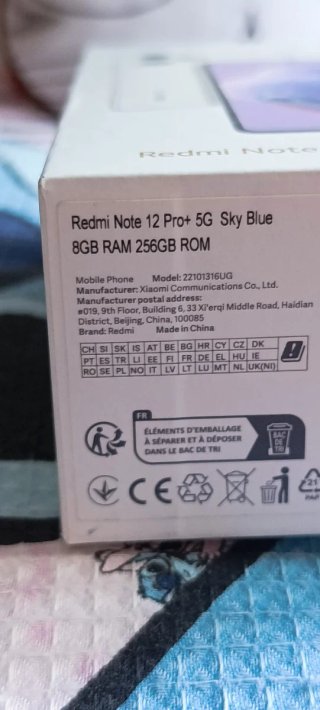 Xiaomi Redmi Note 12 Pro+ Negro