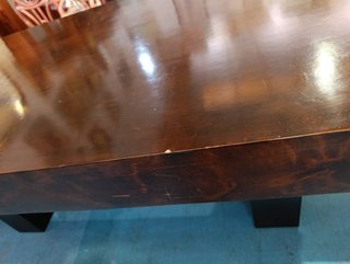 GRAN MESA DE COMEDOR RÚSTICA EXTENSIBLE