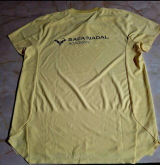 Rafa Nadal Academy Polo Amarillo nike Hombre M