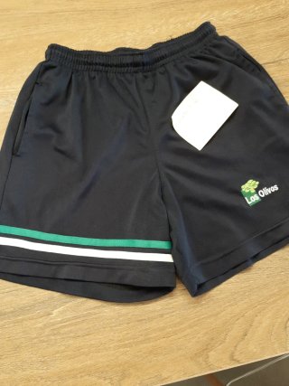 Pantalón corto deporte Colegio Los Olivos Talla 16