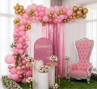 ALQUILER MOBILIARIO QUINCEAÑERA Y EVENTOS VARIADOS