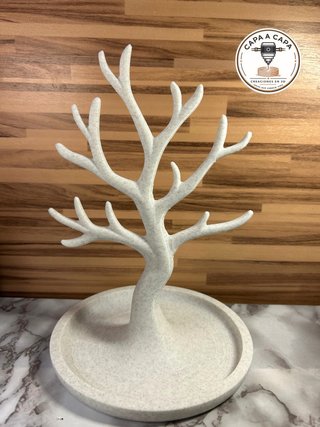 Árbol expositor de joyas