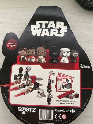 Colección Star Wars BUSTZ Carrefour Completa