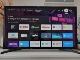 TV Samsung 32" + Xiaomi Box Tv + Soporte Pared